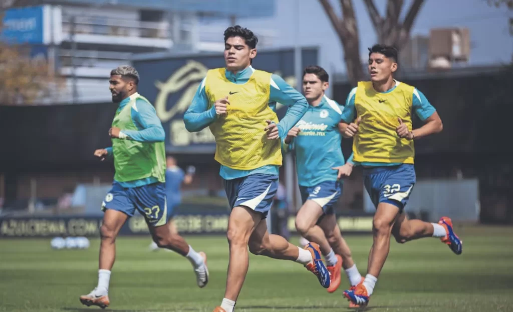 América pierde a elementos clave para partido contra Rayados