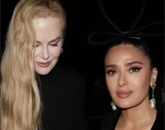 ¿Qué pasó entre ellas? Momento tenso de Salma Hayek y Nicole Kidman se vuelve viral