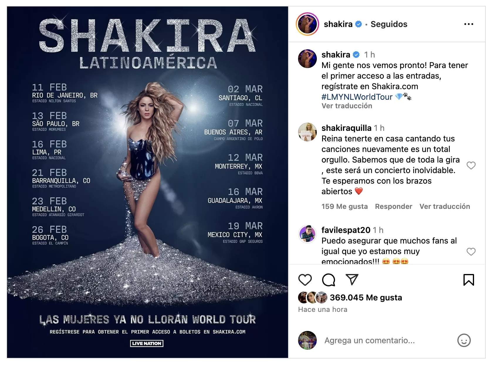 Shakira lanzó el pasado 25 de septiembre "Soltera", un tema que tiene influencias afrobeat y que espera se convierta en un "himno femenino".