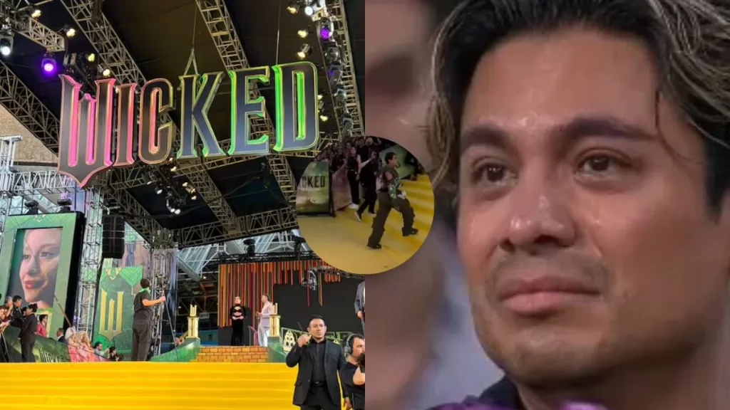 Ricardo Peralta es abucheado durante la premiere de "Wicked" en la CDMX