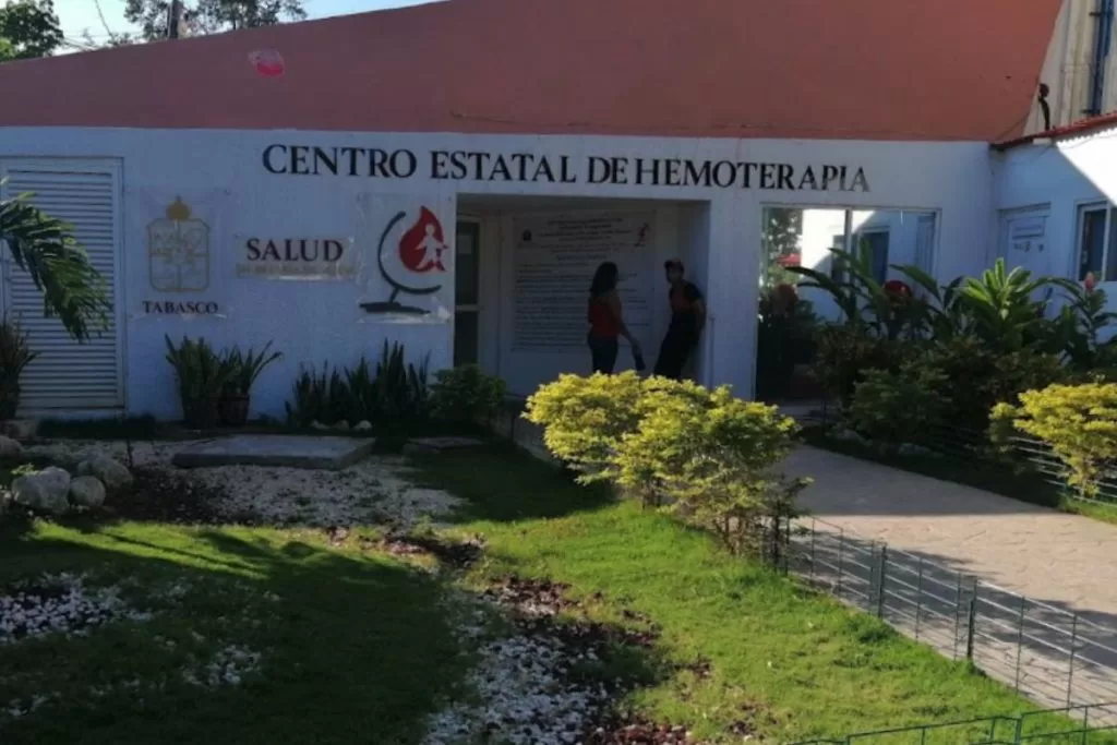 Anuncia Secretaría de Salud de Tabasco servicio del Centro Estatal de Hemoterapia