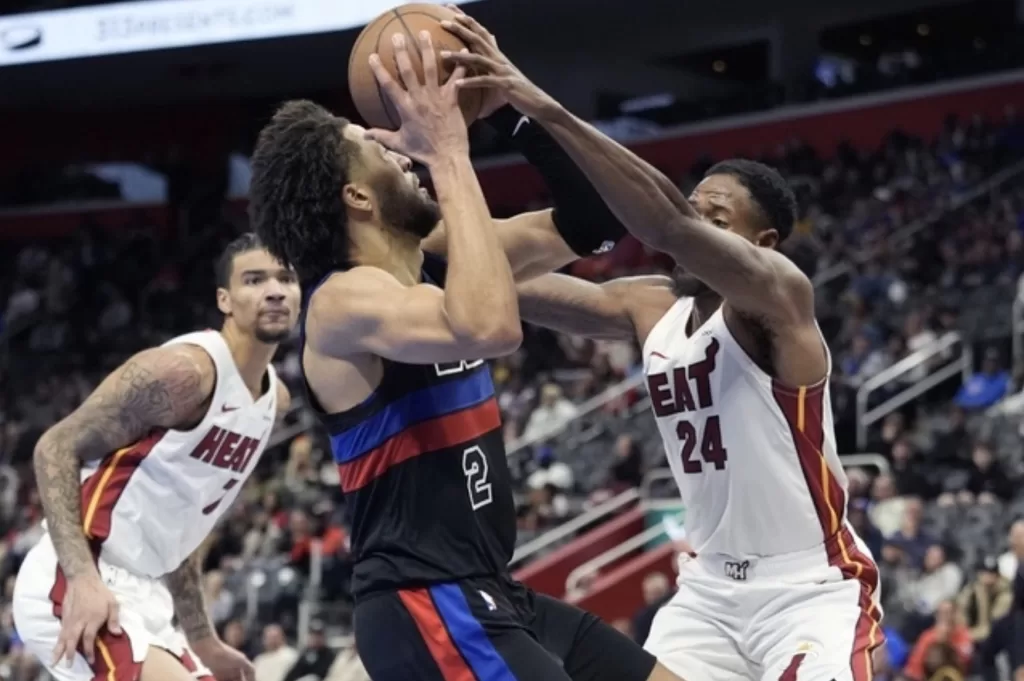 Cae el Miami Heat ante Detroit en su debut en la Copa NBA