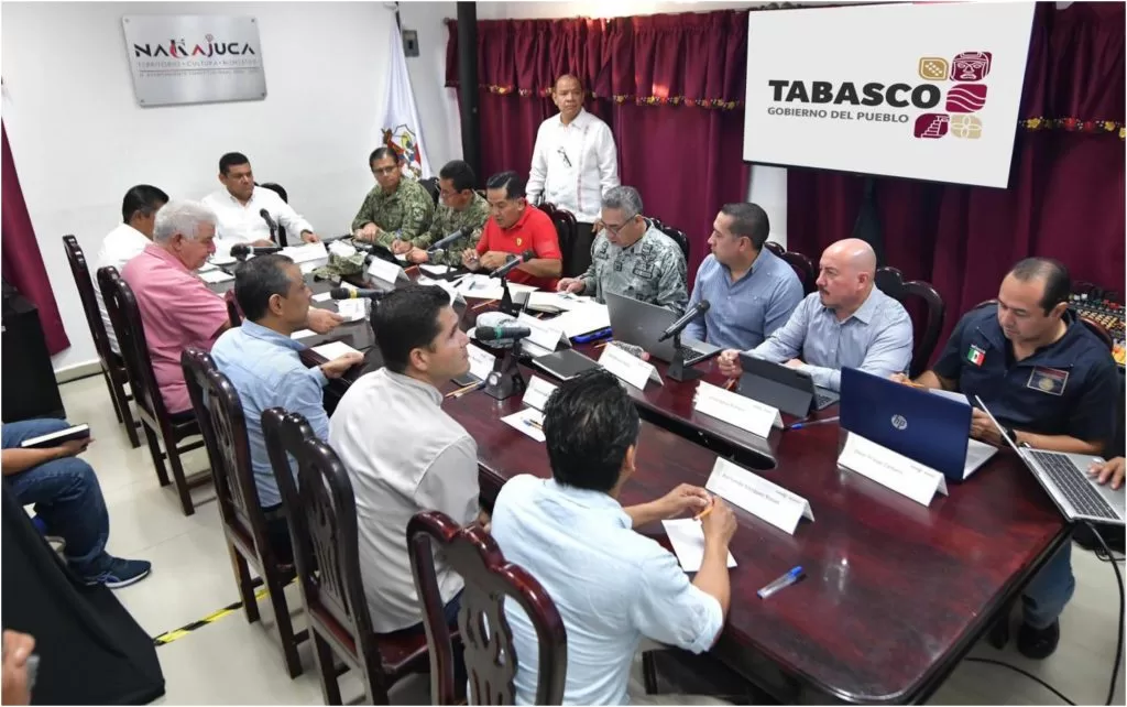 Encabeza Javier May Mesa de Seguridad en el municipio de Nacajuca