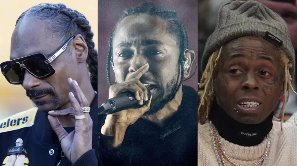 Responden Snoop Dogg y Lil Wayne a críticas de Kendrick Lamar en su nuevo álbum “GNX”