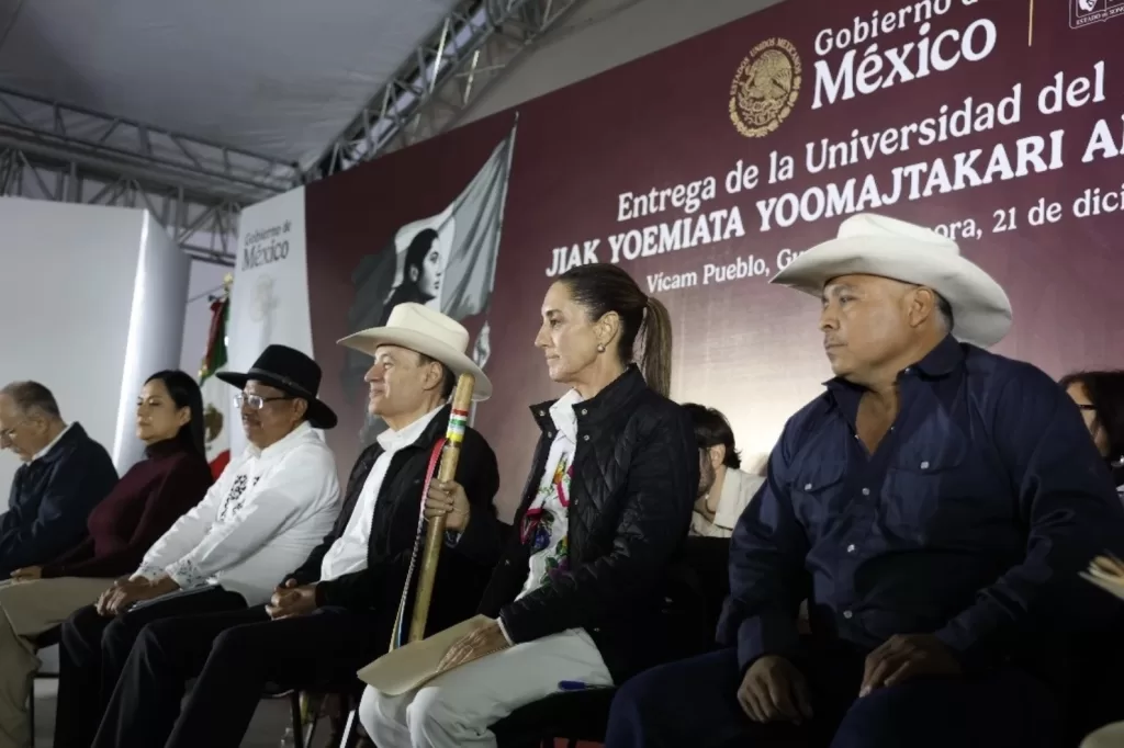 Plan de Justicia para Pueblos Yaquis, aún con “muchas cosas por cumplir”: Claudia Sheinbaum