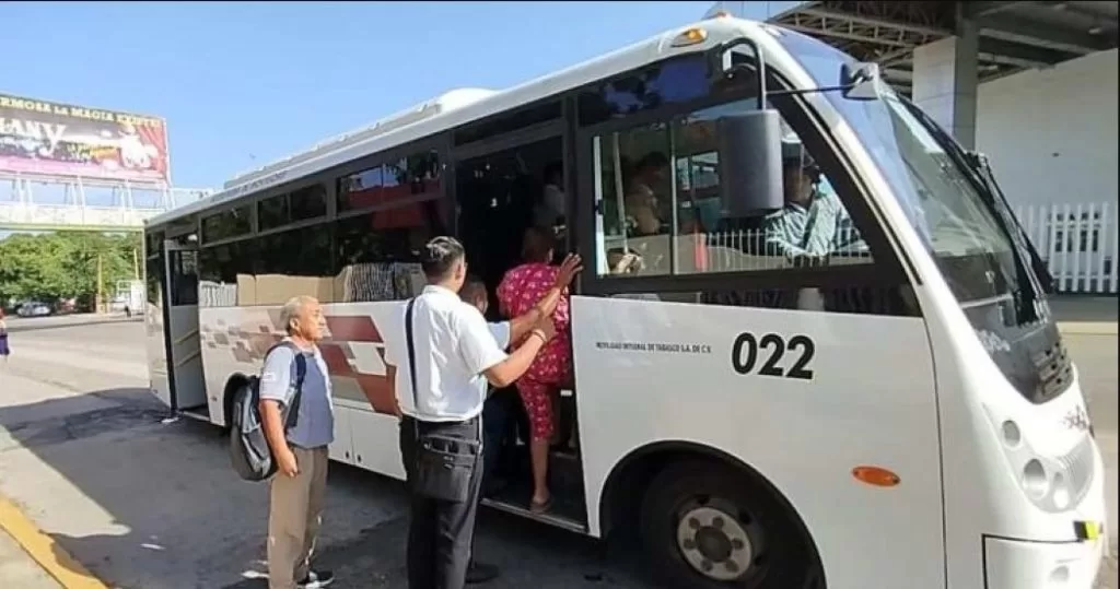 Descartan alza de tarifa al transporte público en Tabasco para 2025