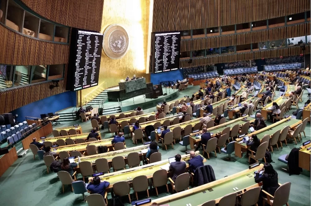 Aboga la Asamblea General de la ONU por la creación de un Estado palestino