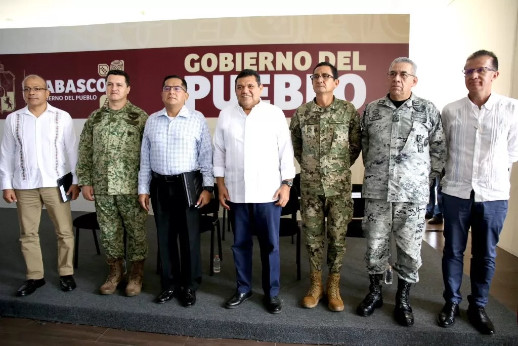 Refuerzan fuerzas de seguridad federal compromiso tras agresión a policías en Tabasco