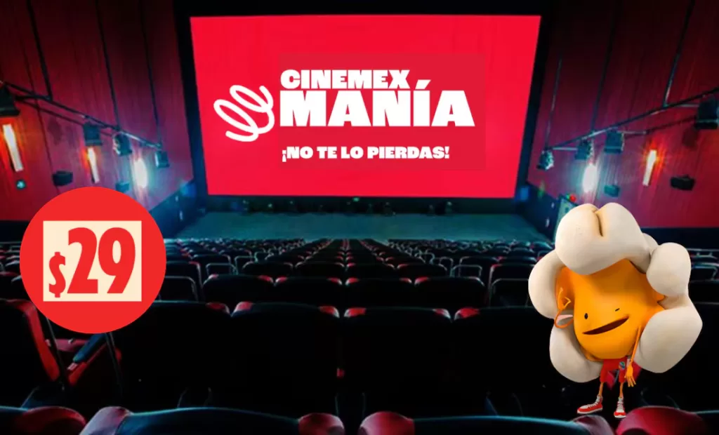 Cinemex lanza una promoción especial de boletos a 29 pesos; ¿cuándo y cómo aplica?