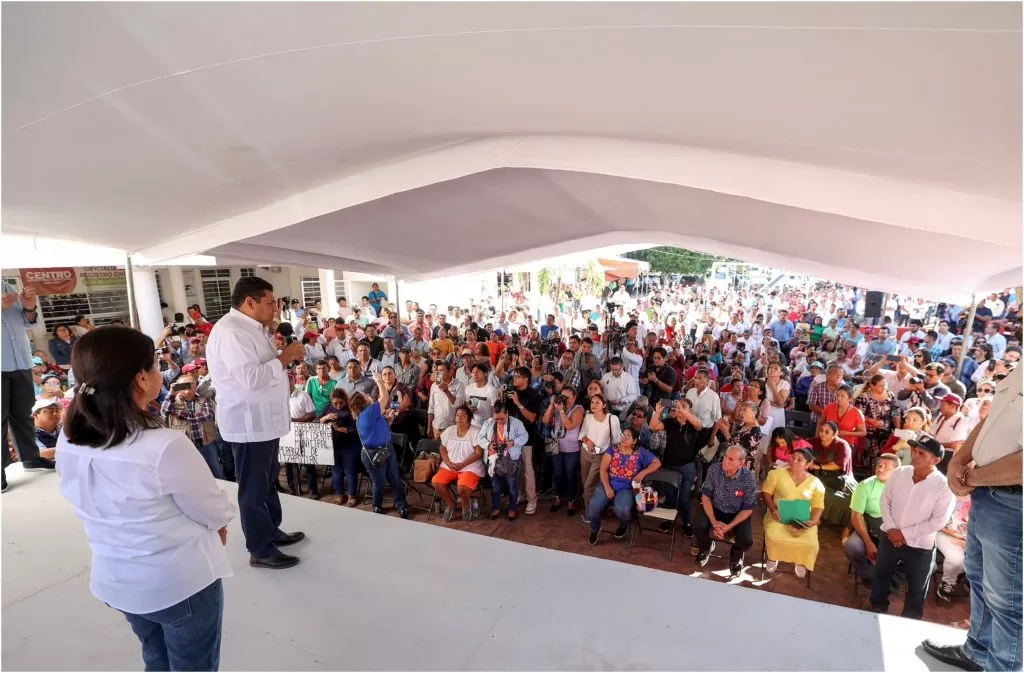 Reanudará el gobernador de Tabasco Jornadas de Atención al Pueblo en Territorio