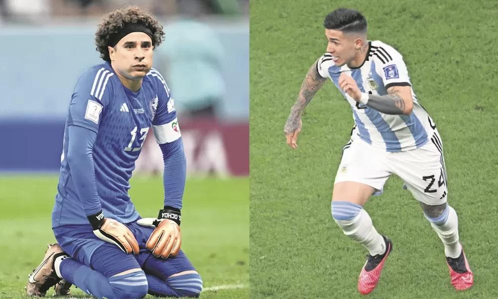 Guillermo Ochoa menosprecia "golazo" que le hizo Enzo Fernández en Qatar